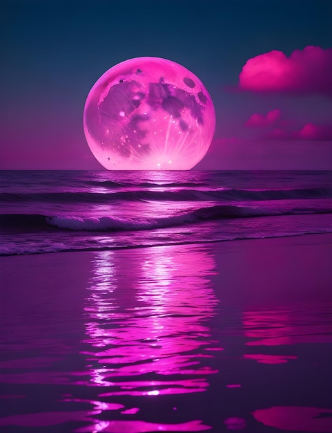 Beautiful moon