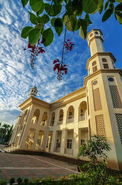 Beautiful Mosque in Sumatra, Indonesia