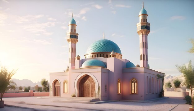 Photo beautiful mosque