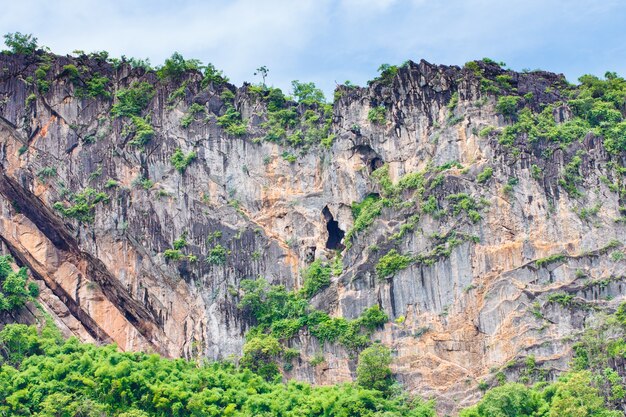 Beautiful mountain cliff