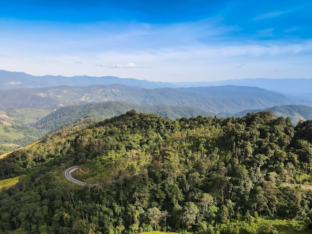 写真 ナーン県の美しい山