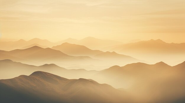 Beautiful mountain landscape at sunrise background