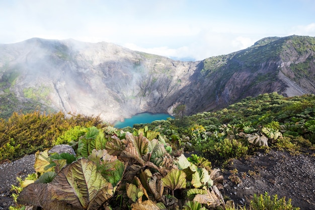 Beautiful mountains landscape in Costa Rica, Central America