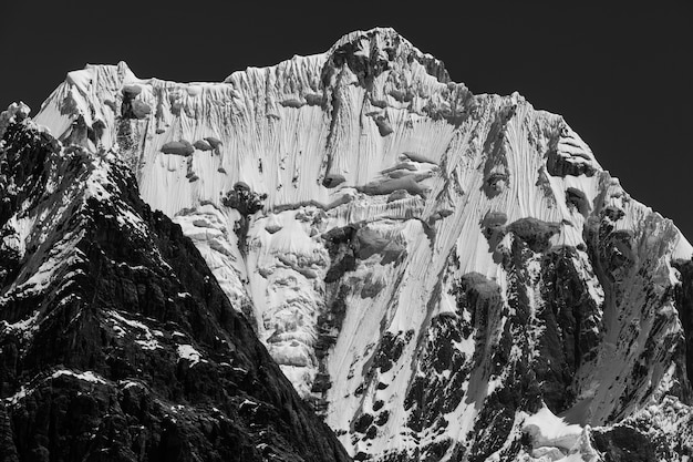 Beautiful mountains landscapes in Cordillera Huayhuash, Peru, South America