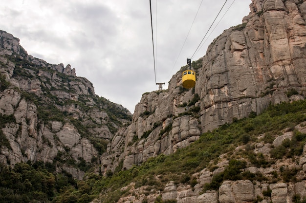 beautiful mountains of Montserrat 