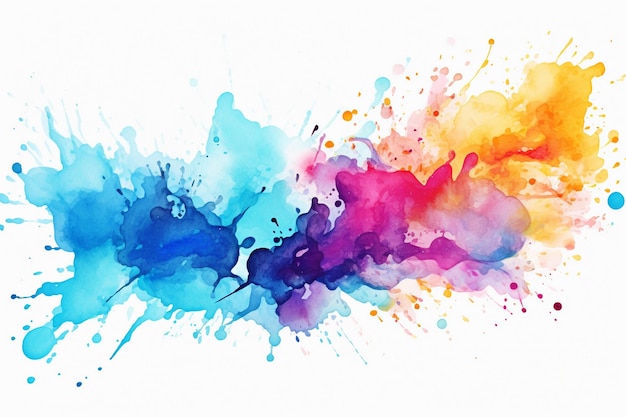 Beautiful Multicolor Luxury Abstract Fluid Art Painting Backgrounds