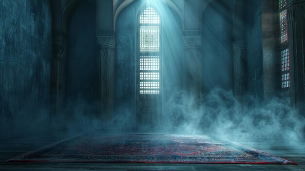 A beautiful muslim praying mat