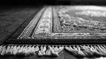 Photo a beautiful muslim praying mat