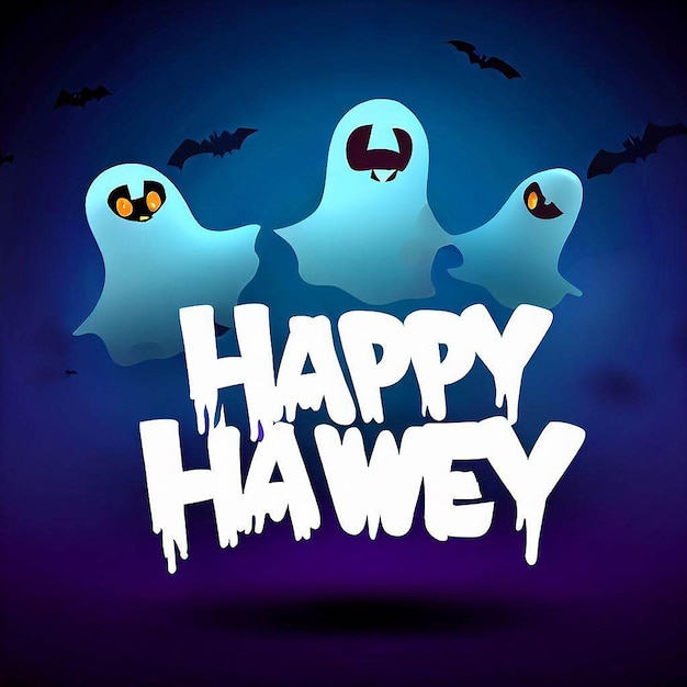 Beautiful and mysterious Halloween banner with space for placing text