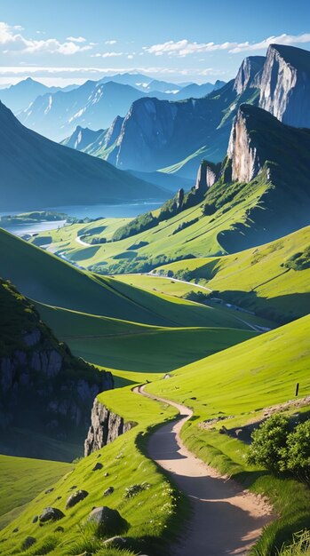 Beautiful natural scenery for phone wallpaper