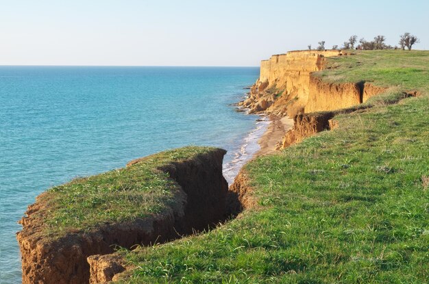 Красивый край природы и морской пейзаж