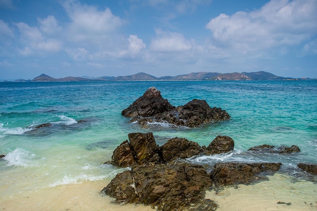 Beautiful nature of the islands in the Andaman Sea at Similan Islands Mu Ko Similan National Park