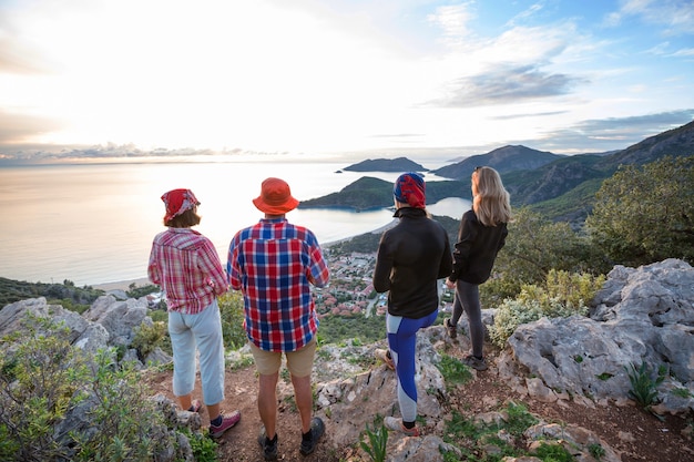 Beautiful nature landscapes in Turkey mountains.  Lycian way is famous among  hikers.