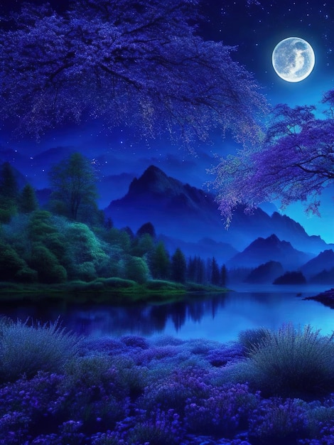 Night Nature Beautiful Mobile Wallpapers  riWallpaper