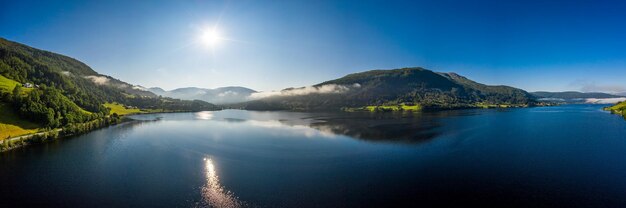 Beautiful Nature Norway natural landscape.