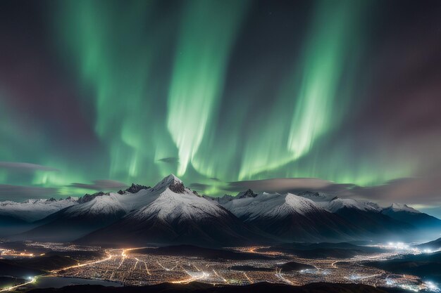 美しい夜の景色 街の景色