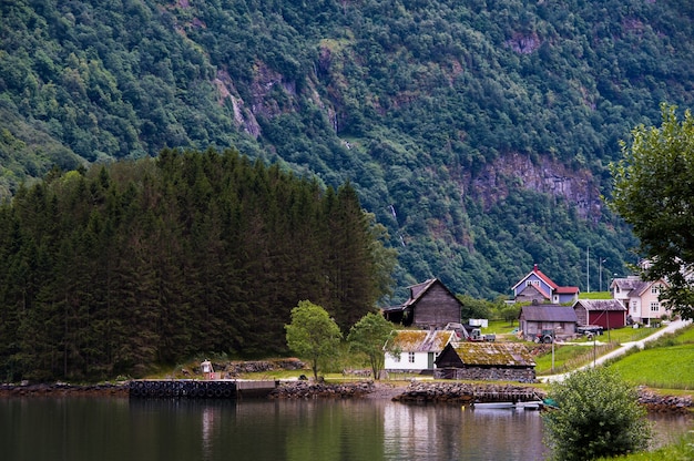 2014年夏の美しいノルウェーの風景