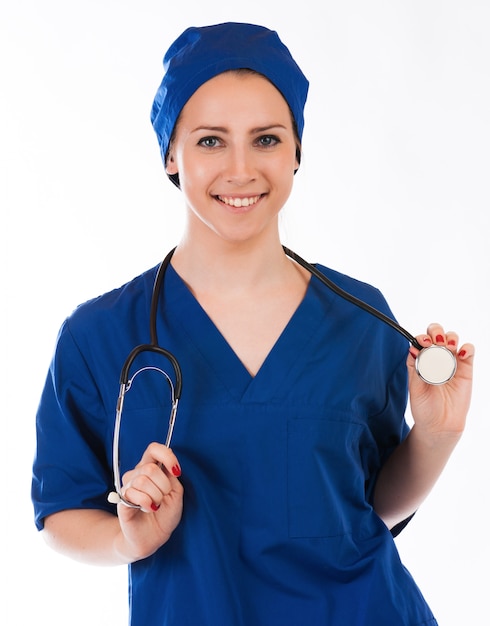 Beautiful nurse portrait