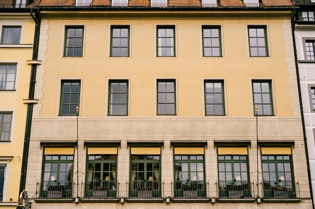 Beautiful old building in munich bavaria