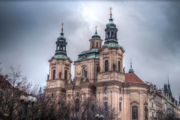 Beautiful old streets of Prague