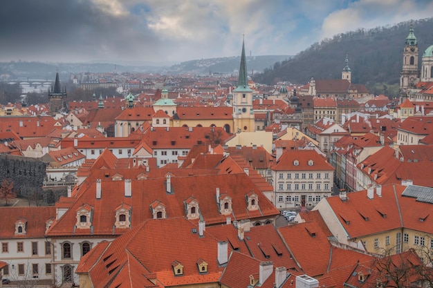 Beautiful old streets of Prague