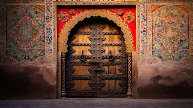 Beautiful Old and Stylish Moroccan Door