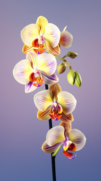 Foto bella orchidea