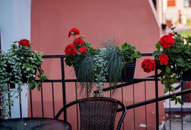 Beautiful outdoor terrace