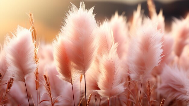 Beautiful Pampas grass Generative Ai