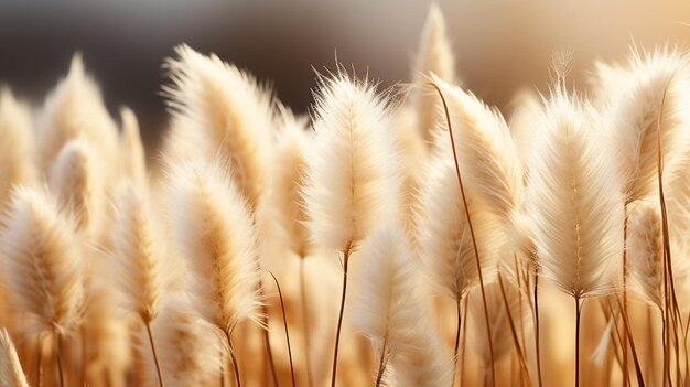 Beautiful Pampas grass Generative Ai