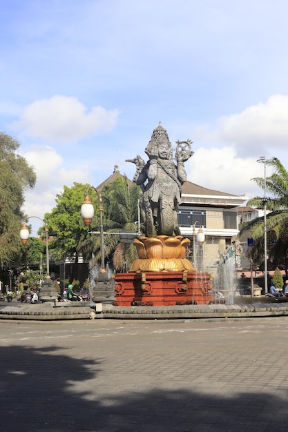 A beautiful panoramic view of bali indonesia