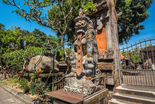 A beautiful panoramic view of bali indonesia