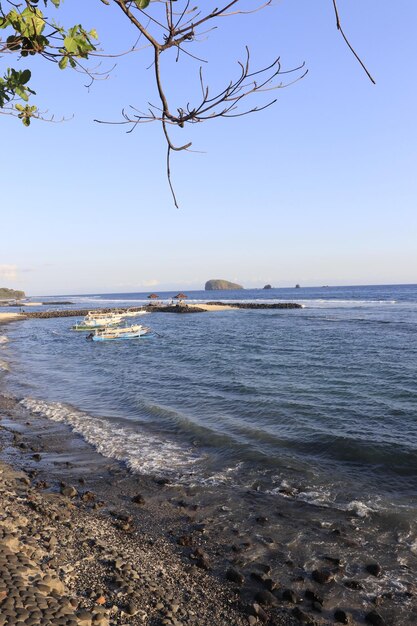 A beautiful panoramic view of Bali Indonesia