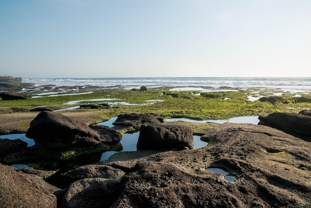 A beautiful panoramic view of Bali Indonesia