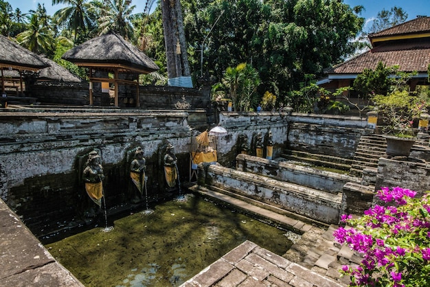 バリインドネシアの美しいパノラマビュー