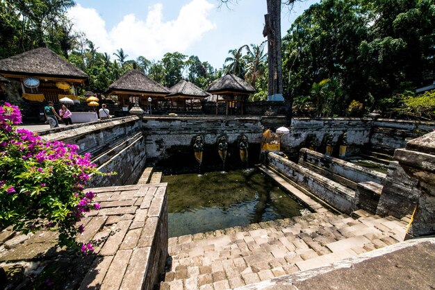 A beautiful panoramic view of Bali Indonesia