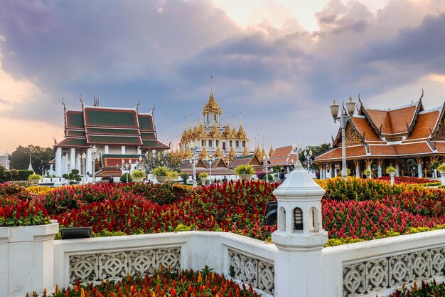 A beautiful panoramic view of Bangkok in Thailand