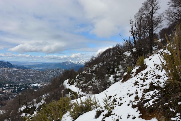 A beautiful panoramic view of Bariloche Argentina