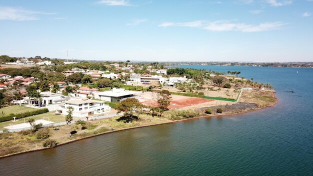 A beautiful panoramic view of Brasilia Brazil