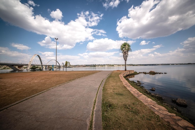 A beautiful panoramic view of Brasilia capital of Brazil