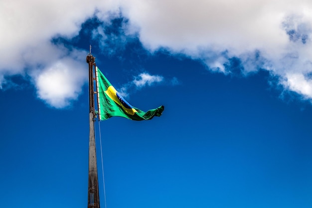 A beautiful panoramic view of Brasilia capital of Brazil