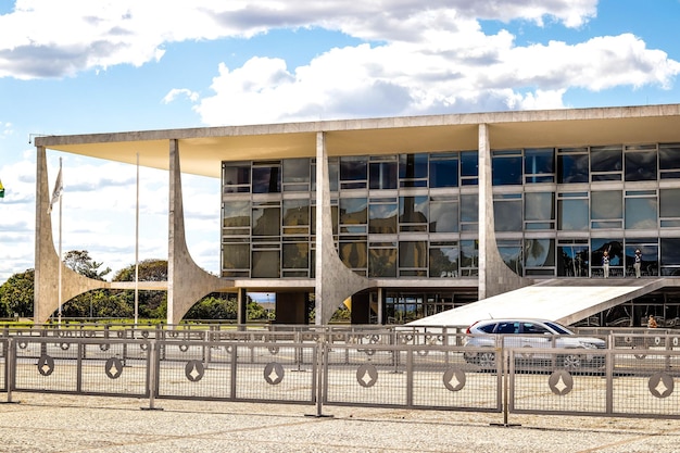 A beautiful panoramic view of Brasilia capital of Brazil