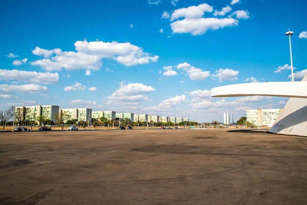 A beautiful panoramic view of Brasilia capital of Brazil