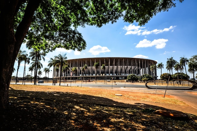 A beautiful panoramic view of Brasilia capital of Brazil