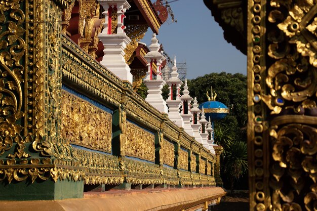 A beautiful panoramic view of Chiang Rai in Thailand