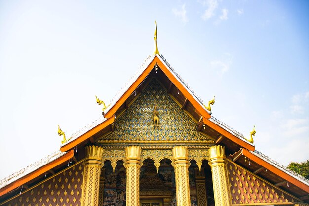 A beautiful panoramic view of Luang Prabang Laos