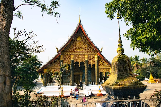 A beautiful panoramic view of Luang Prabang Laos