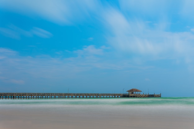 beautiful paradise beach  and tropical sea