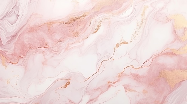 beautiful pastel color marble effect background rose white gold glittering