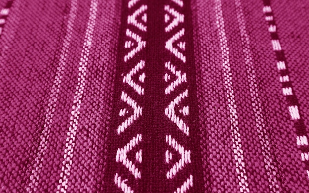 Beautiful pattern of gradient deep purple thai northern region\
traditional textile